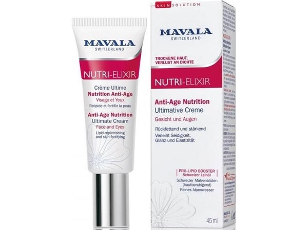 Mavala MAVALA Nutri Elixir Anti-Age Nutrition Ultimate Cream ansikt & øyne 45 ml