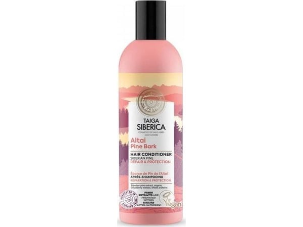 Natura Siberica SIBERICA PROFESSIONAL_Taiga Luonnollinen hiustenhoitoaine Repait and Protection Altai Pine Bark Conditioner 270ml