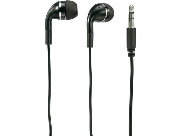 Renkforce In Ear hovedtelefoner kabelbundet Sort