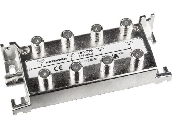 Kathrein EBC 08/G, 75 O, 5 - 1218 MHz, Silver, 1 styck, F, 52 mm