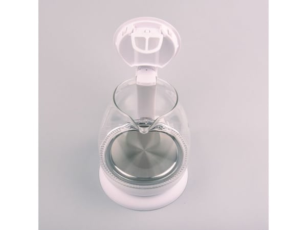 Feel-Maestro MR-055-WHITE, 1 L, 1100 W, Valkoinen, Lasi, Veden tason ilmaisin, Ylikuumenemissuoja