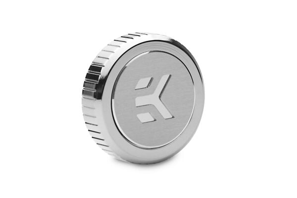 EKWB EKWB Quantum Torque Plug m/ Badge sølv - 3831109826270