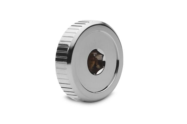 EKWB EKWB Quantum Torque Plug m/ Badge sølv - 3831109826270