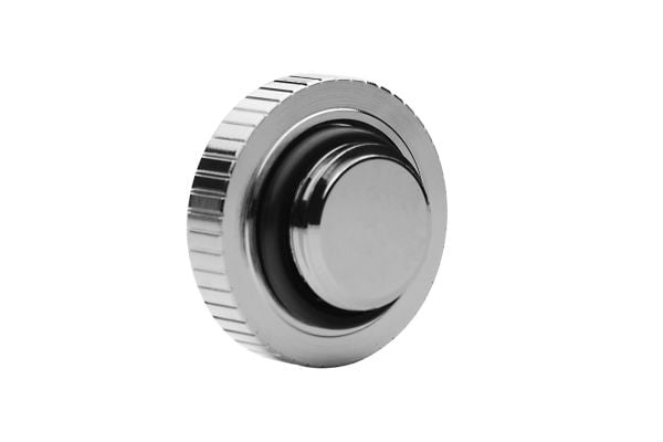 EKWB EKWB Quantum Torque Plug m/ Badge sølv - 3831109826270