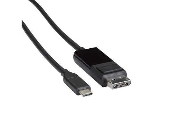 Black Box VA-USBC31-DP12-003, 0,9 m, USB Type-C, DisplayPort, Uros, Uros, Suora