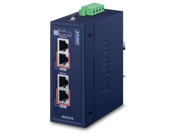 PLANET IPOE-270, Strøm over Ethernet (PoE), Kan monteres på vegg