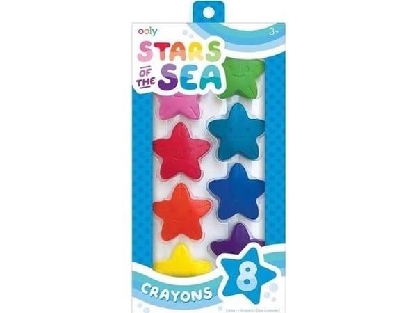 Stars Of The Sea hav/ocean fargekritt 8 stk.