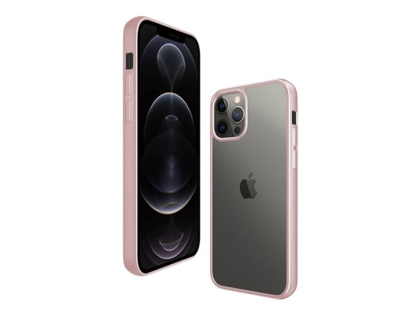 PanzerGlass ClearCaseColor - Limited Edition - bakdeksel til mobiltelefon - herdet glass, termoplastisk polyuretan (TPU) - rosa gull - for Apple iP...