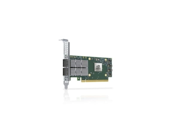 NVIDIA ConnectX-6 Dx MCX623106AN-CDAT - Nettverksadapter - PCIe 4.0 x16 - 100 Gigabit QSFP56 x 2