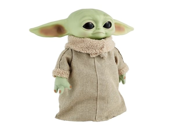 Star Wars The Mandalorian The Child Verkliga Rörelser Plyschleksak, 3 År, Interaktiv, Låter, AAA