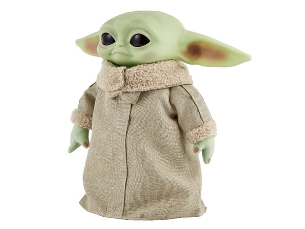 Star Wars The Mandalorian The Child Verkliga Rörelser Plyschleksak, 3 År, Interaktiv, Låter, AAA