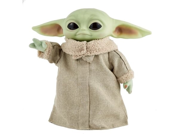 Star Wars The Mandalorian The Child Verkliga Rörelser Plyschleksak, 3 År, Interaktiv, Låter, AAA