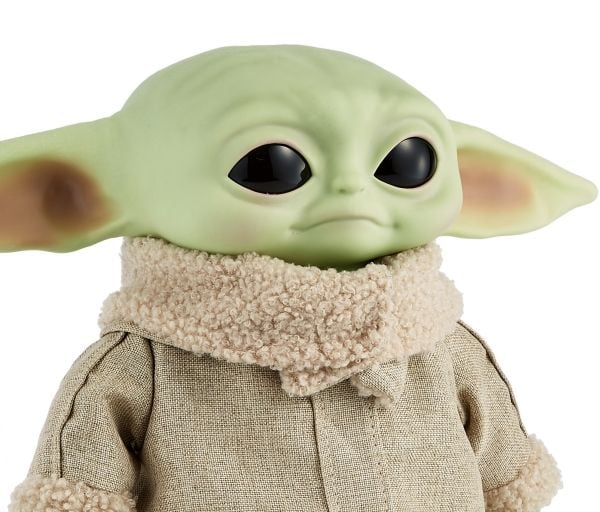Star Wars The Mandalorian The Child Verkliga Rörelser Plyschleksak, 3 År, Interaktiv, Låter, AAA