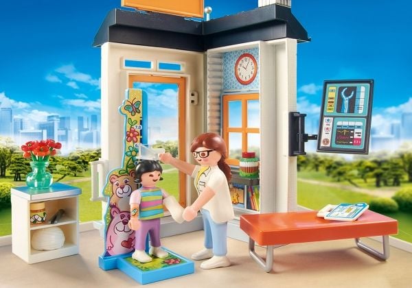 Playmobil City Life 70818, Sykehus, 4 år, Flerfarget, Plast