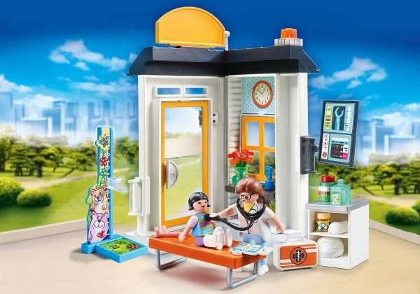 Playmobil City Life 70818, Sykehus, 4 år, Flerfarget, Plast
