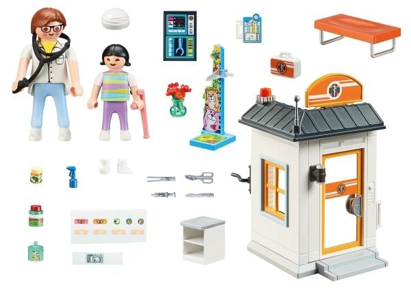 Playmobil City Life 70818, Sykehus, 4 år, Flerfarget, Plast