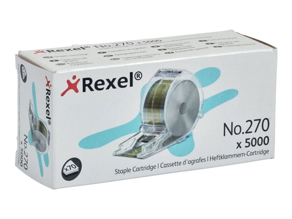 Hæfteklammekassette Rexel Stella 70 No.270 (5000 stk.)
