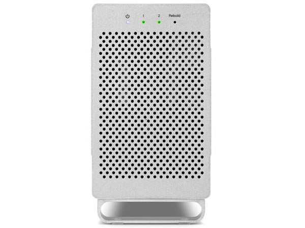 OWC Mercury Elite Pro Dual, HDD-kabinett, 3,5", Serial ATA II, Serial ATA III, USB-tilkobling, Hvit