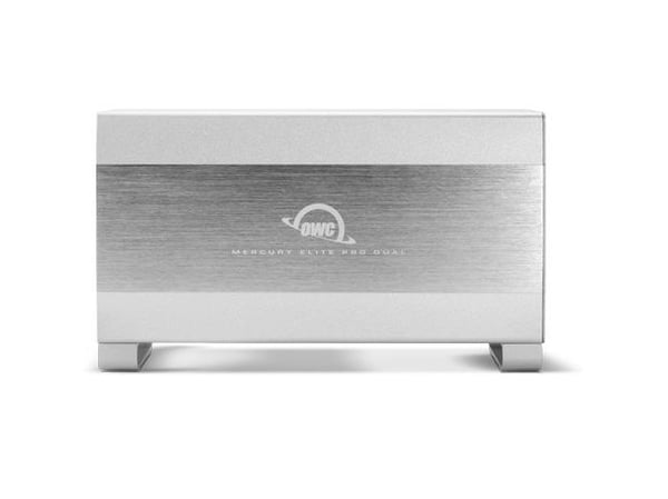 OWC Mercury Elite Pro Dual, HDD-kabinett, 3,5", Serial ATA II, Serial ATA III, USB-tilkobling, Hvit