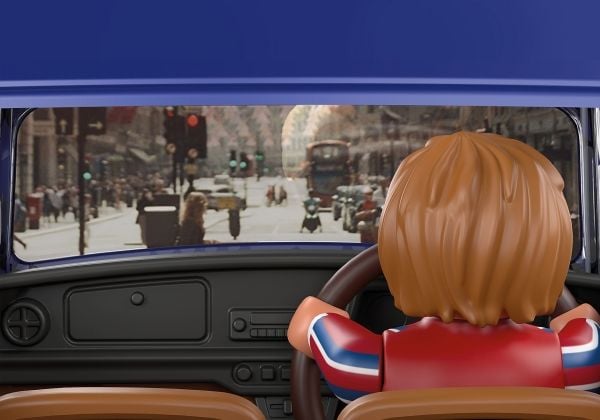 Playmobil 70921, Bil, 5 år, Plast, Mørkeblå, Hvit