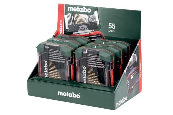 Metabo 626707000 55-osainen teräsarja