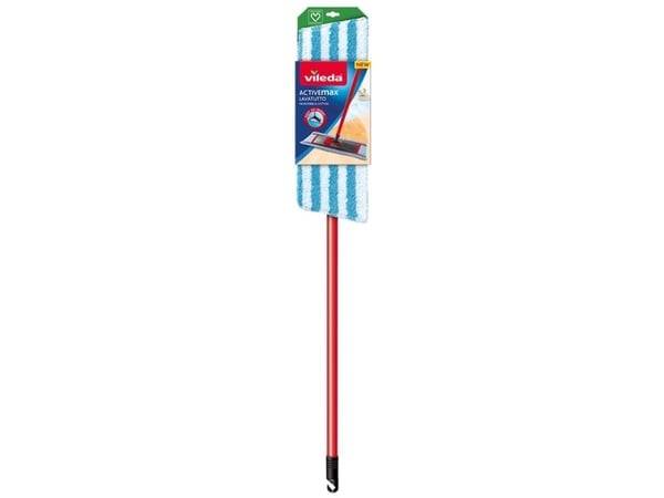 Vileda 4023103000032, Laminat, Klinkers, Trä, Våt, Plast, Röd, Vit, 430 mm, 370 mm