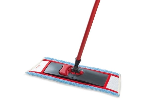 Vileda 4023103000032, Laminat, Klinkers, Trä, Våt, Plast, Röd, Vit, 430 mm, 370 mm