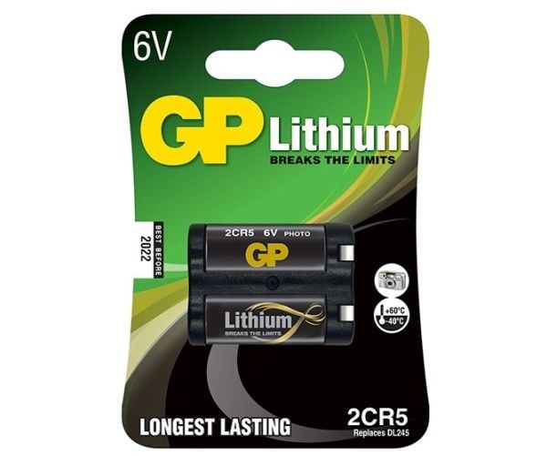 Gp 2cr5-ci litiumparisto 6v kpl kpl Gp 2cr5-ci litiumparisto 6v kpl kpl