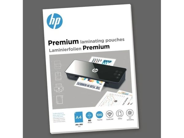 HP 9123, Läpinäkyvä, Kiiltävä, DIN A4, 216 mm x 303 mm, Thermal, 0,08 mm, 244 mm