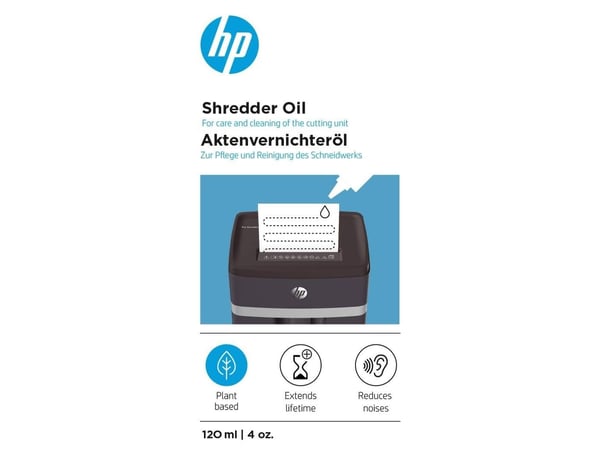 HP 9131, Smøreolje, 0,12 l, Gjennomsiktig, 63 mm, 27 mm, 140 mm