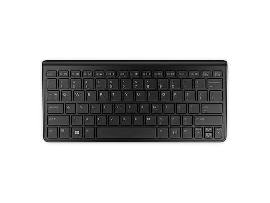 HP 751625-081, Full størrelse (100 og), Trådløs, Bluetooth, Mekanisk nøkkelbryter, Sort