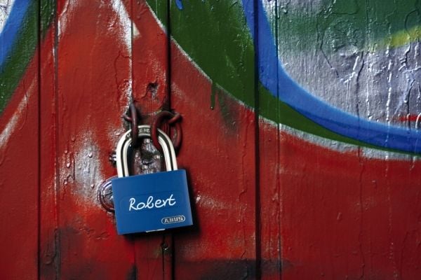 ABUS T65AL/40, Konventionellt hänglås, Tangentlås, Olika låsning, Verktygslåda, Blå, Gjuten aluminium