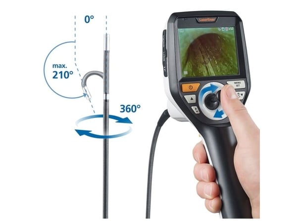 Laserliner VideoInspector 3D, Svart