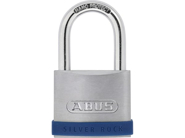ABUS 5/50HB80 KD, Tradisjonell, Nøkkellås, Bruk flere nøkler, Sølv, Zink, Herdet stål
