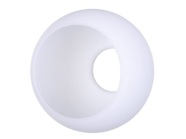 Activejet 5901443116615, Lampeskjerm, Hvit, Glass, Lampa Irma, Soverom, Spise rom, Hjemme kontor, Stue, Kontor, 13 cm