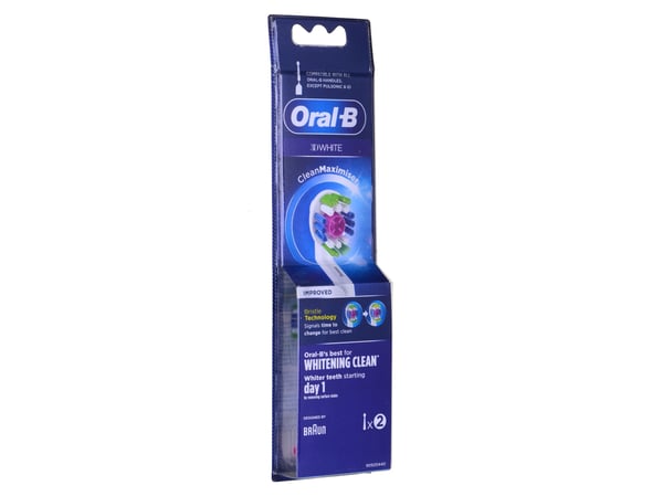 Tannbørste Oral-B Braun EB18-2 3D Hvit elektrisk tannbørstehode