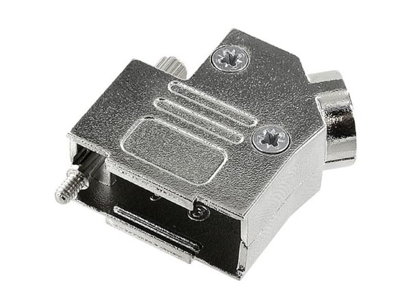 encitech D45ZK-09-K 6560-0106-11 D-Sub: 9-pins metall 45° sølv 1 stk