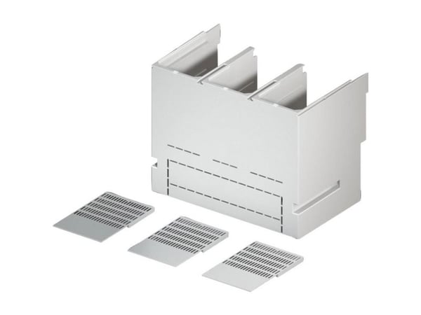 Rittal 9677.790, Rack cover, Hvit, Polyamid, 1,24 kg