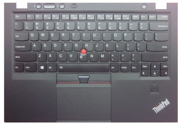 Lenovo 04X3608, Tangentbordskåpa, Bulgariska, Tangentbord med bakgrundsbelysning, Lenovo, Thinkpad X1 Carbon gen.1