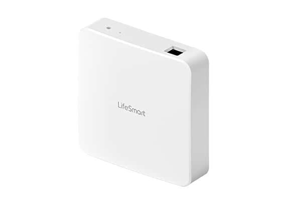 Lifesmart LS082WH, 433-922/2400 MHz, Langallinen & langaton, Gigabitti Ethernet, Valkoinen, 5 V, 2,5 W