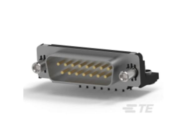 TE Connectivity TE AMP AMPLIMITE Front Load RA Metalskjerm Pos. 5747236-6 1 stk Brett (DSUB-kontakter)