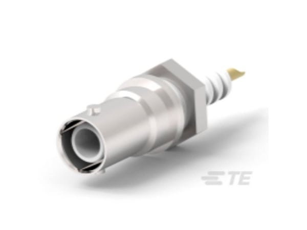 TE Connectivity Plug Panel Mount SHV Connector, Solder Termination, Straight Body