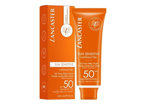 Lancaster Sun Sensitive Oil-Free Milky Fluid SPF50 - Unisex - 50 ml