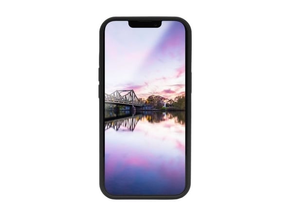 JT BERLIN Steglitz, Etui, Apple, iPhone 13, 15,5 cm (6.1"), Svart