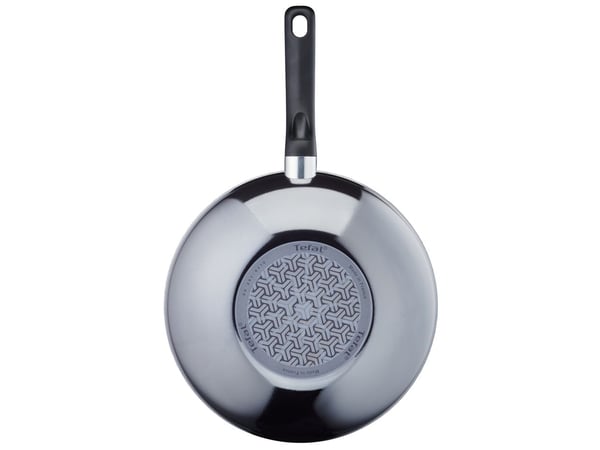 Tefal Resist D5261932, Pyöreä, Vokki-/öljyvokkipannu, Musta, Titaani, 175 °C, Alumiini