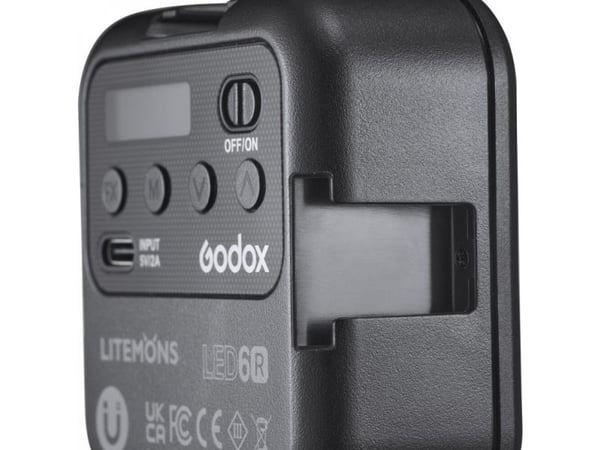 Godox LED6R, blixt för videokamera