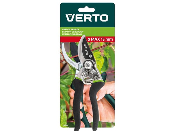 Verto 15G204, Ambolt, Plast, Sort, Svart/rustfritt stål, 220 mm, 5,6 cm