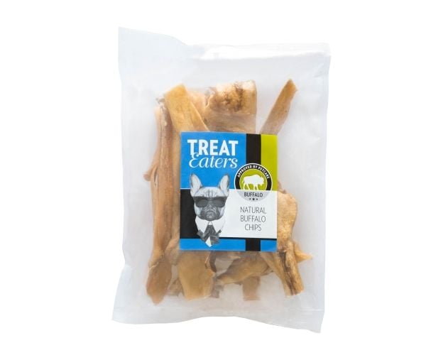 Treateaters Natural chips, Buffalo pannlappar 250 g
