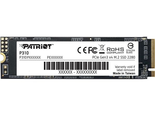 Patriot Memory P310, 480 GB, M.2, 1700 MB/s