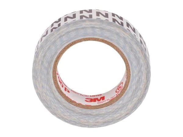 3MTM TemflexTM 1700P N - Tynnyrimerkintäteippi N, 15 mm x 10 m - Musta teippi valkoisella kirjoituksella - (10 kpl)